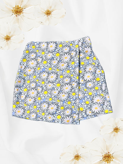 Floral printed skort